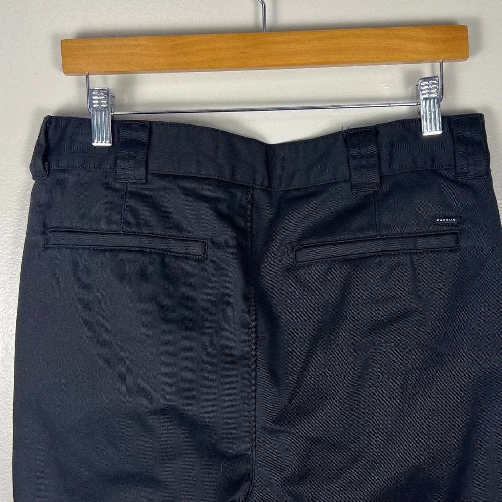PacSun Black Skater Pant Chino size 29 X 30 Like‎ New! EUC!